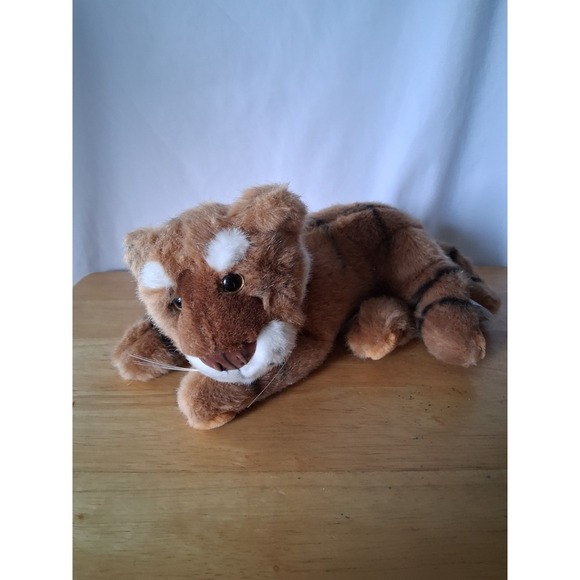 Brown Tiger Plush - Picture 1 of 6